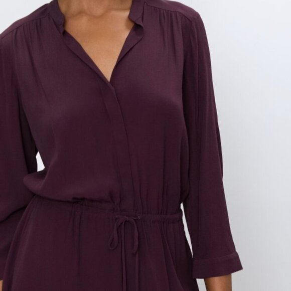 Aritzia Babaton 100% Silk Purple Bennett Dress – Women’s Size Small - Picture 3 of 13